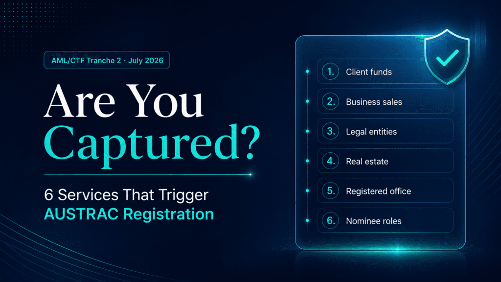 6 Services That Trigger AUSTRAC Registration